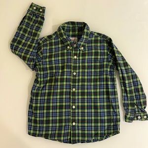 Talbots Kids Long Sleeve Button Down/Thanksgiving Shirt/ Christmas Shirt